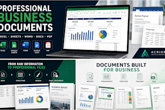 create professional business documents