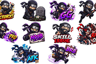create custom emojis and stickers for you