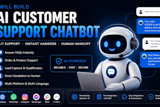 build an ai customer support chatbot for your business