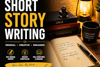 write engaging short stories , fiction stories , and creative stories