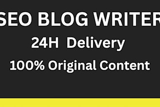 write SEO blog articles and website content