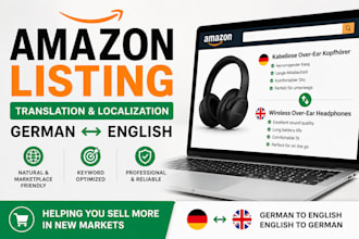 translate and localize your amazon listings german english