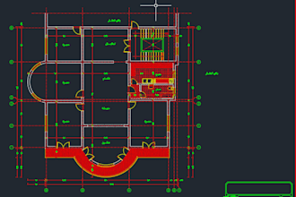 2d floor plan and autocad drawing for your project