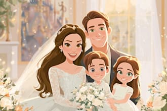 transform your photo into a cartoon portrait