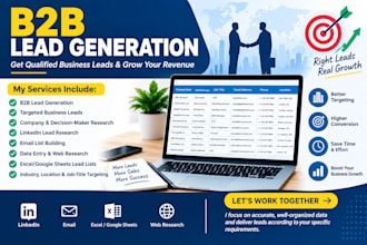 b2b lead generation and targeted business leads for your company