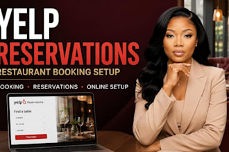 setup restaurant booking and yelp reservation for your business