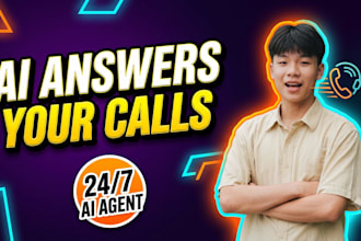 create ai calling agent, ai chatbot, call answering, booking, support