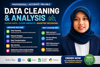 clean, data processing, data analysis using python and sql