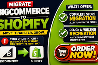 migrate bigcommerce to shopify transfer bigcommerce website to shopify store