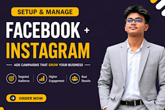 set up and manage facebook and instagram meta ads campaigns