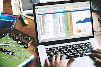 web research, business data entry and directory listing