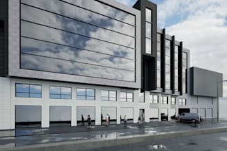 convert your 2d cad plans into 3d revit model with renders