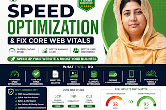 optimize wordpress speed and fix core web vitals