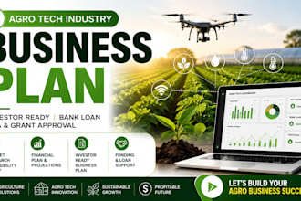 write agritech agricultural farming business plan