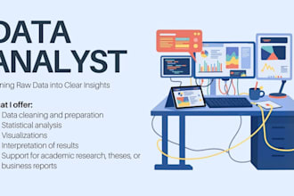 perform statistical data analysis and visualization in r