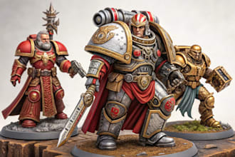 paint your 40k, aos, and other warhammer related miniatures