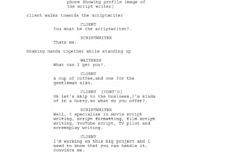 write film scripts,movie script,youtube scripts,screenplay scripts