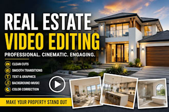 edit professional real estate property videos