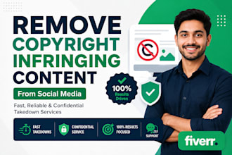remove copyright infringing content on social media under dmca