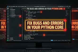 fix bugs and errors in your python code fast