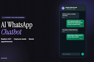 build an ai whatsapp chatbot for your business