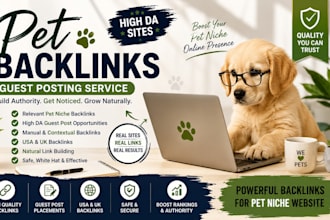 create powerful pet backlinks for higher rankings