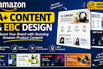 design professional amazon a content and ebc layout