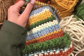 knit and crochet anything of your choice