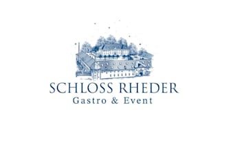 design schloss rheder gastro event logo