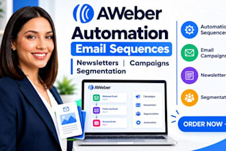 create aweber automation email sequences newsletters campaigns segmentation