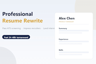 professional english resume writing for chinese job seekers