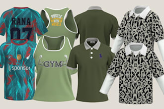 design photorealistic 3d garments with clo3d expertise