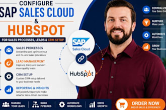 configure sap sales cloud hubspot sales process leads CRM setup