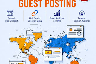 write  guest post on spanish language with high da sites