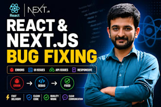 fix bugs and errors in your javascript, next js code