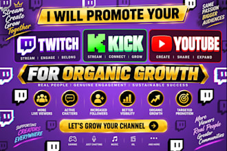 do kick promotion, channel kick marketing, twitch promotion