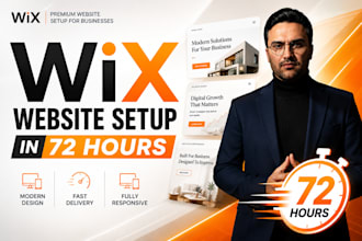 do wix website design, wix website redesign, custom wix website