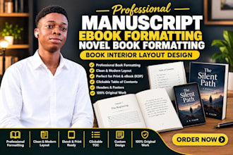 do manuscript ebook formatting novel book formatting book interior layout design