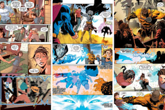 comic book illustration graphic novel comic cover comic artist nsfw comic page