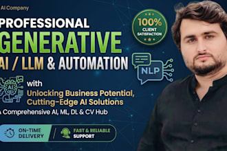 build generative ai and ai automation solutions using llms