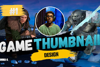 design amazing youtube thumbnail design