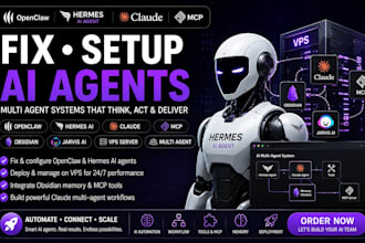 fix setup openclaw hermes ai agent vps obsidian jarvis ai claude multi agent mcp