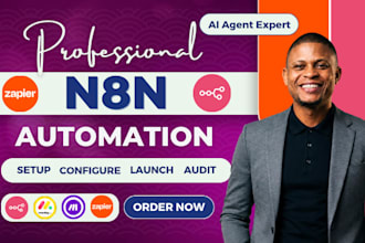 do n8n ai automation build monday com workflow  make com setup zapier ai agent