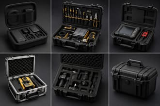 design eva cases, technician cases, toolboxes and equipment cases