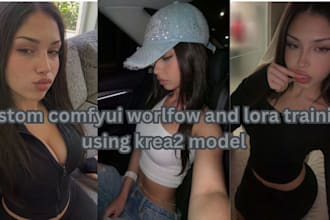 train realistic sdxl krea2 lora ai model for ai influencer onlyfans fanvue
