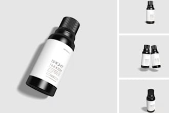 design die cut label template, product label dieline, and sticker cut line