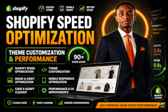 optimize shopify speed, customize your theme and fix performance issues