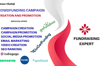 promote your gofundme gogetfunding campaign to managers and international donors