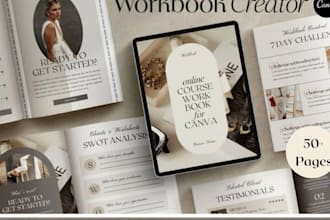 design canva workbook ebook design pdf design workbook design and lead magnet
