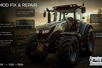fix, repair and troubleshoot your farming simulator mods